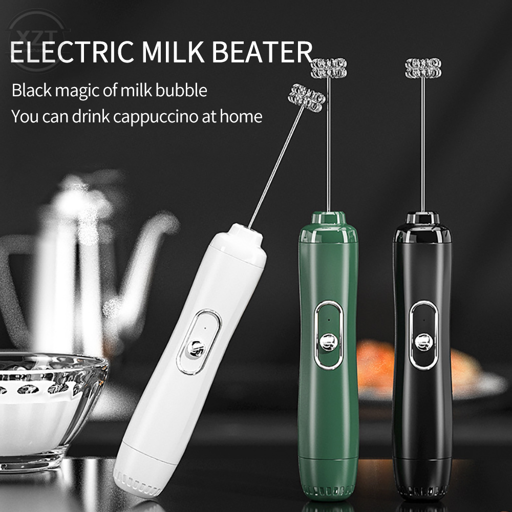 Hand Mixer Electric - Mini Electric Milk Foamer Blender Wireless