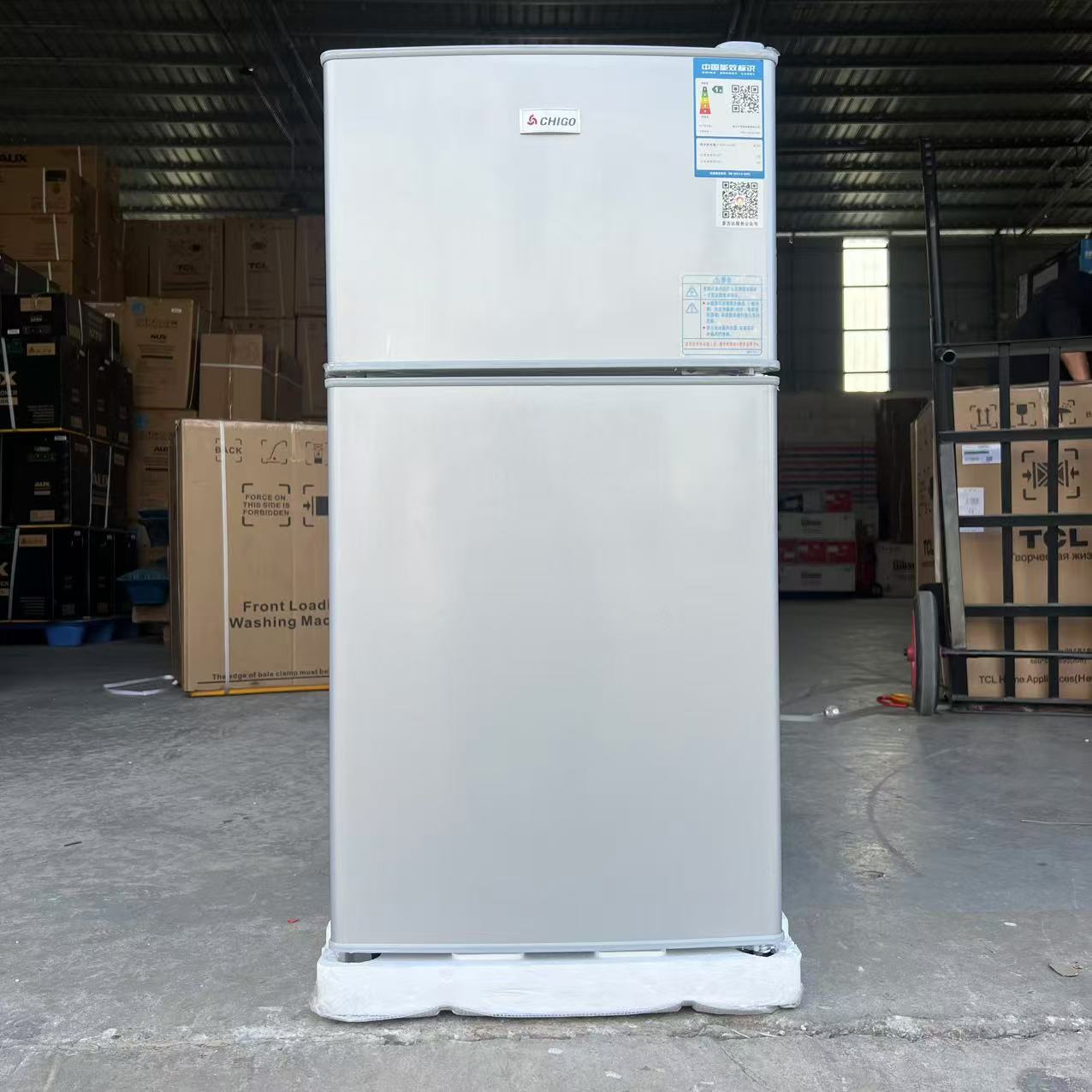 Kitchen Appliances Direct - 98L Double Door Fridge Mini Bar