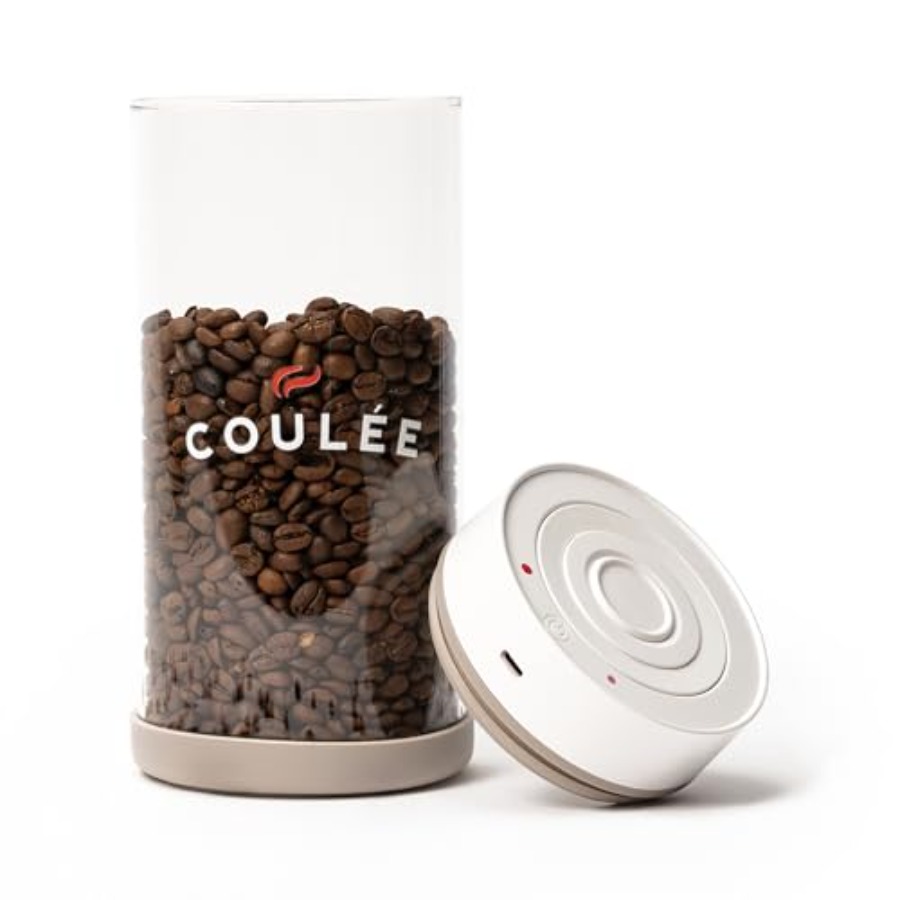 Kitchen Appliances In Store - Coffee Rechargeable Vacuum Glass Canister Kitchen