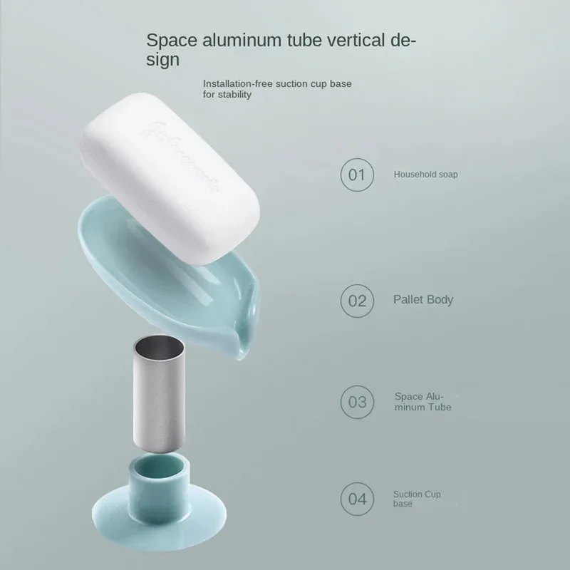 Drain Soap Holder Leaf Shape S - Kitchen Appliances Holder のレビューと価格