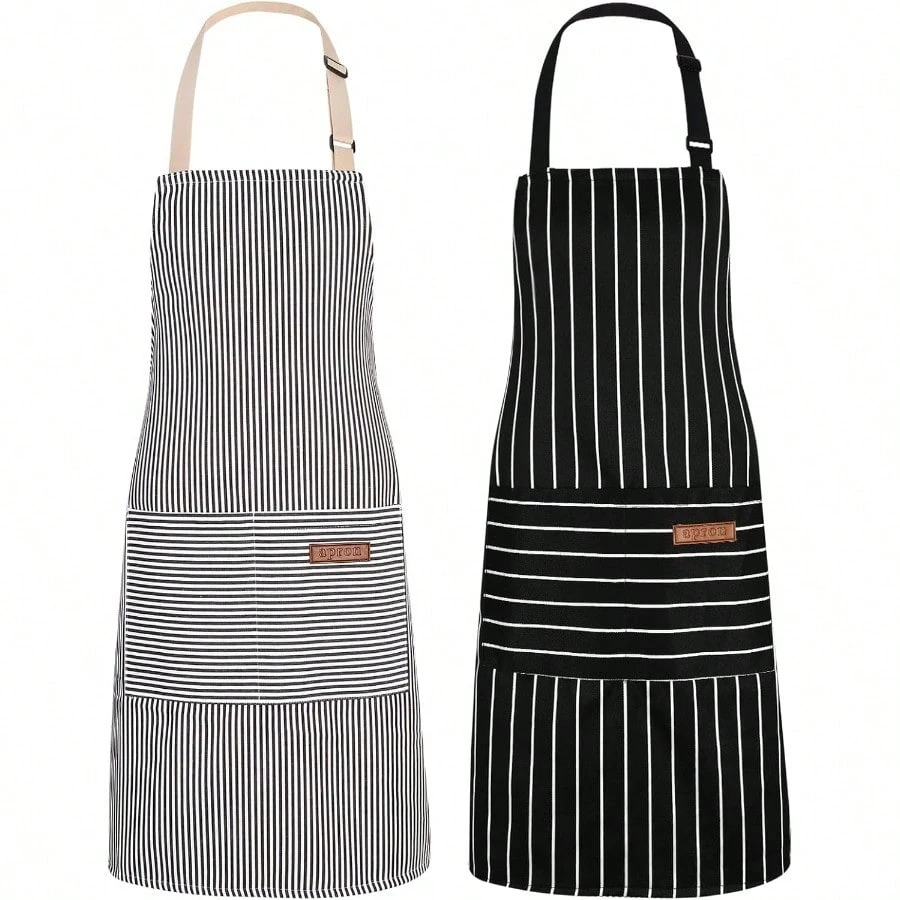 2pcs White Black Striped Man W - Kitchen Appliances In White のレビューと価格