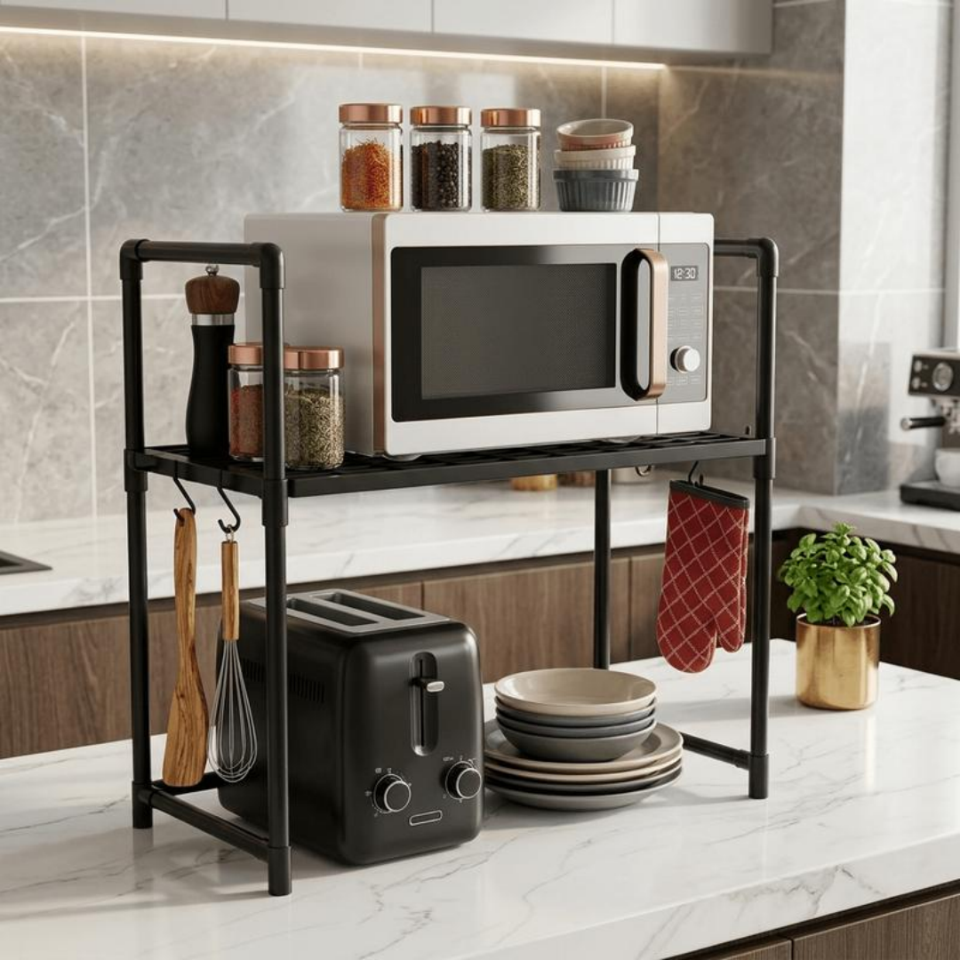 Multifunctional Microwave Rack - Kitchen Appliances In Store のレビューと価格