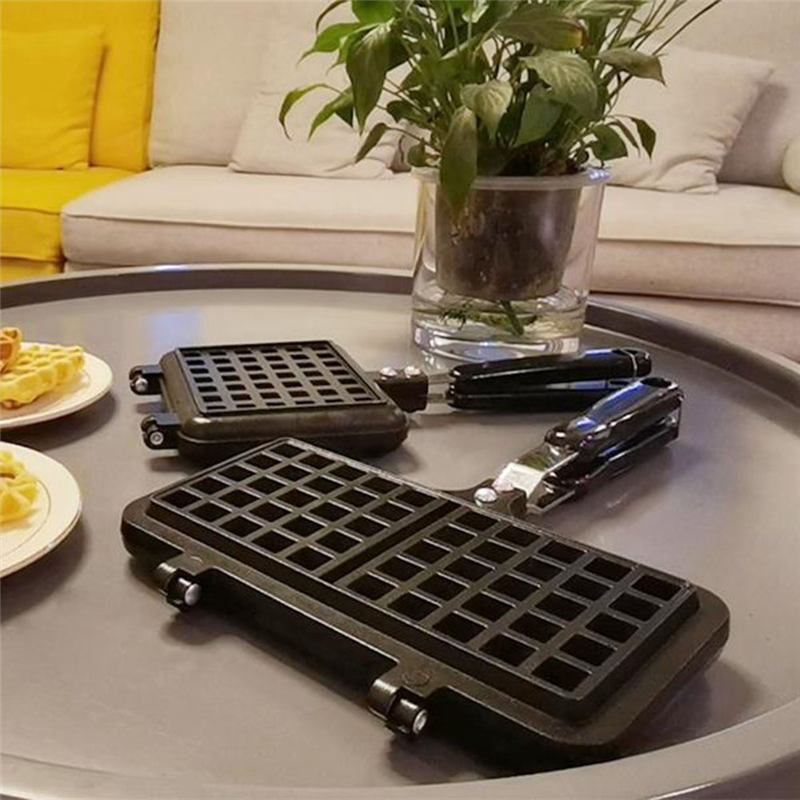 BEAU-1 Piece Stove Top Waffle  - Waffle Iron Belgian のレビューと価格