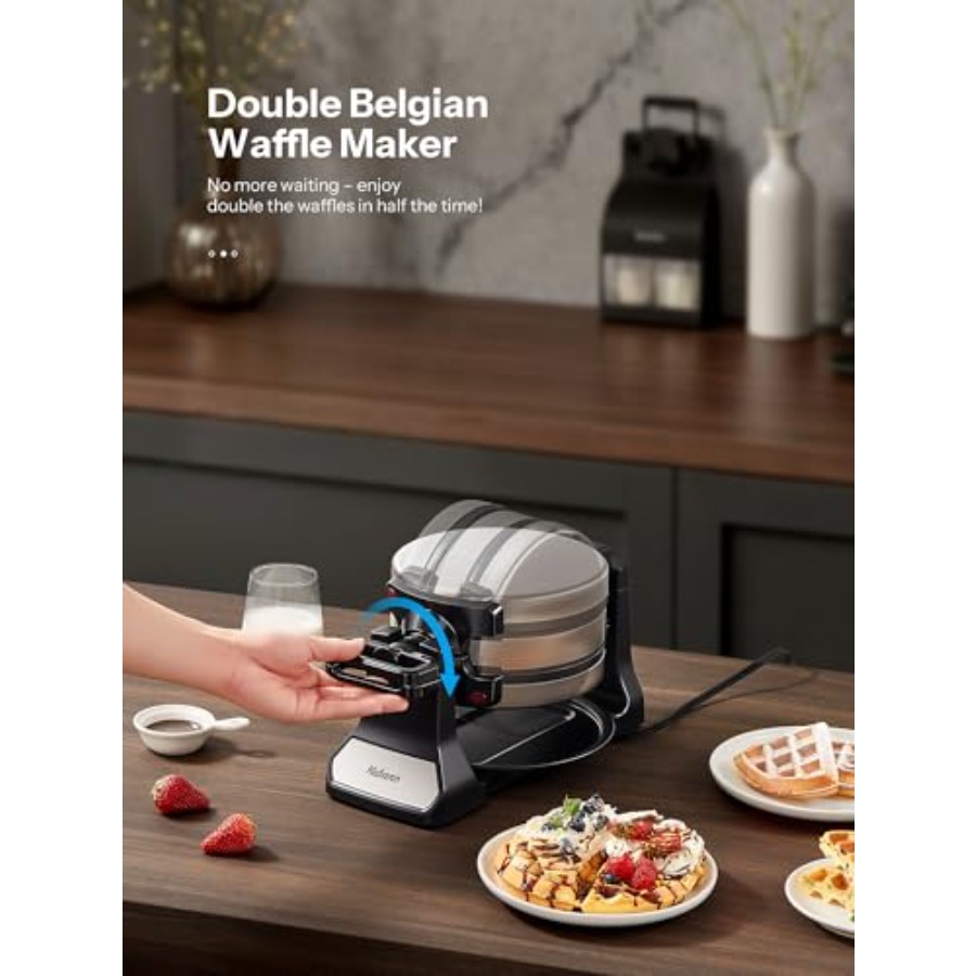 Belgian Waffle Maker Classic R - Waffle Iron Belgian のレビューと価格
