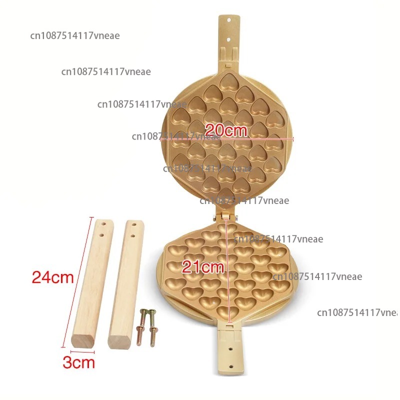 Commercial Heart Shape Belgian - Waffle Iron Belgian のレビューと価格