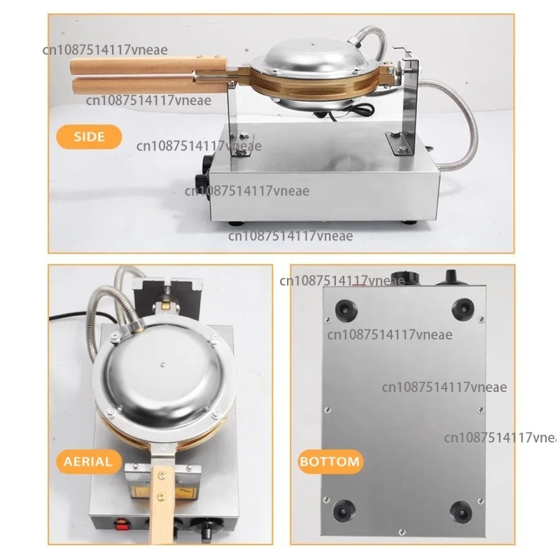 Commercial Heart Shape Belgian - Waffle Iron Belgian のレビューと価格
