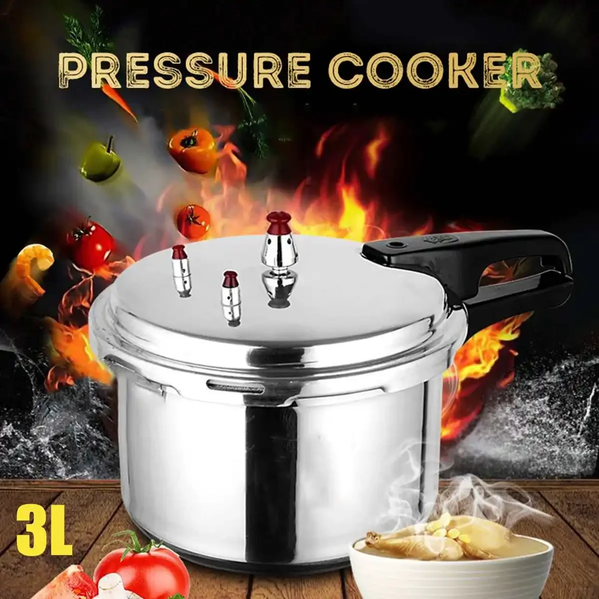 18/20/22/28cm Kitchen Pressure - Kitchen Appliances Electric Stove のレビューと価格