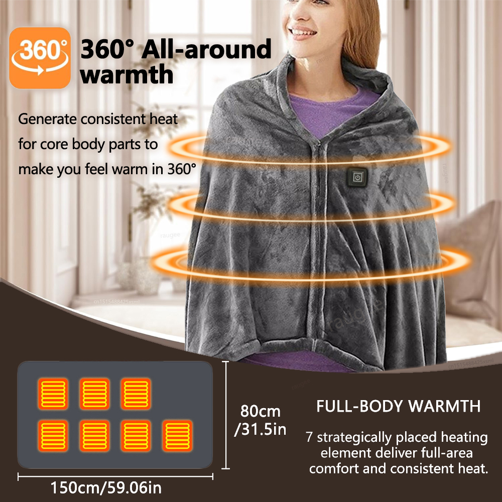 Heated Blanket USB Heating Sha - Kitchen Appliances Electric Stove のレビューと価格