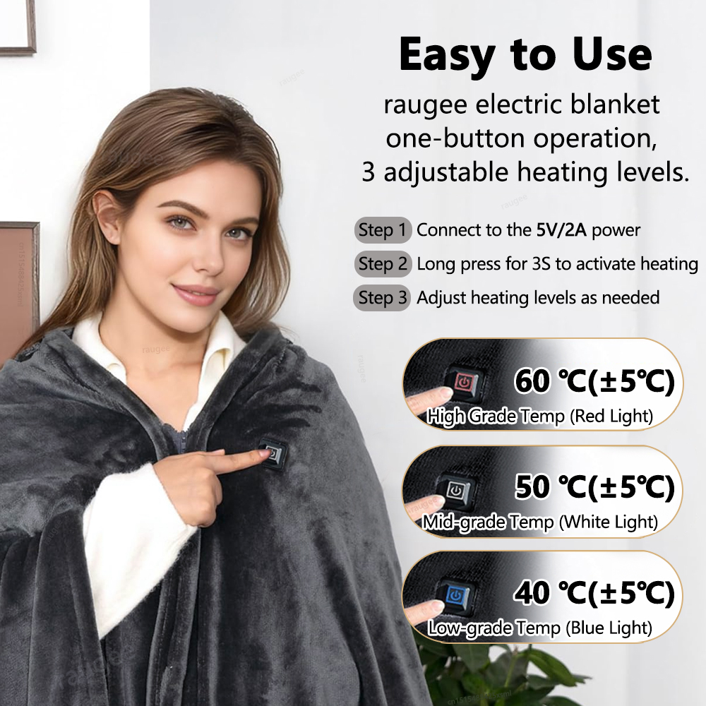 Heated Blanket USB Heating Sha - Kitchen Appliances Electric Stove のレビューと価格