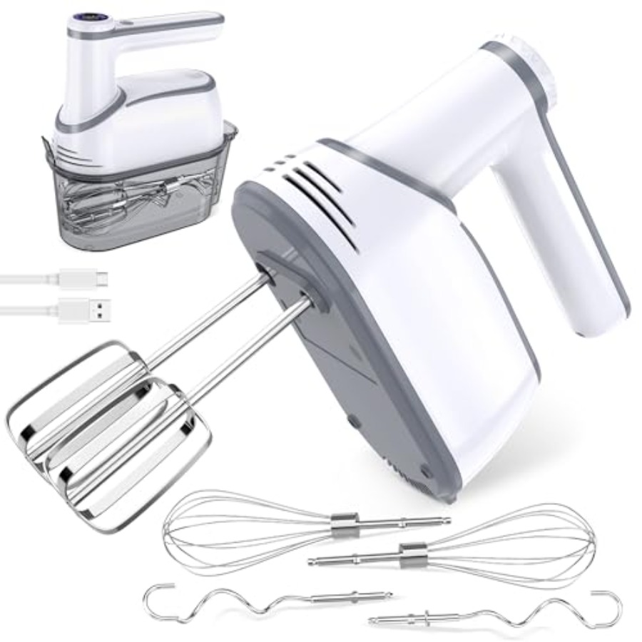 Cordless Electric Hand Mixer 1 - Hand Mixer Electric のレビューと価格
