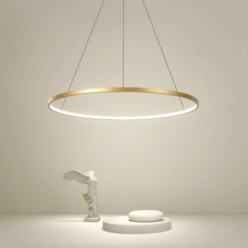 Modern Round LED Chandelier Bl - Kitchen Appliances In White のレビューと価格