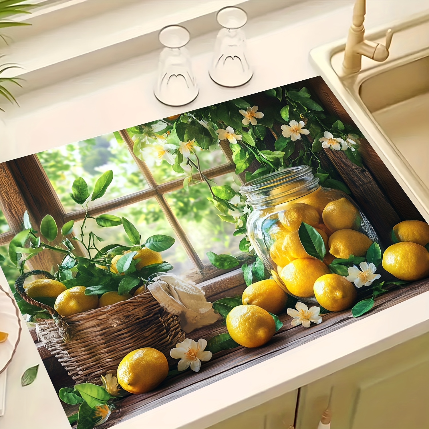 Lemon Window Stove Top Cover,  - Kitchen Appliances Electric Stove のレビューと価格