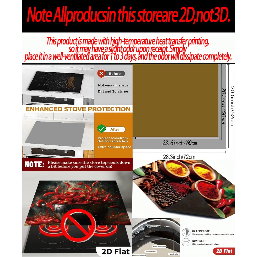 Lemon Window Stove Top Cover,  - Kitchen Appliances Electric Stove のレビューと価格