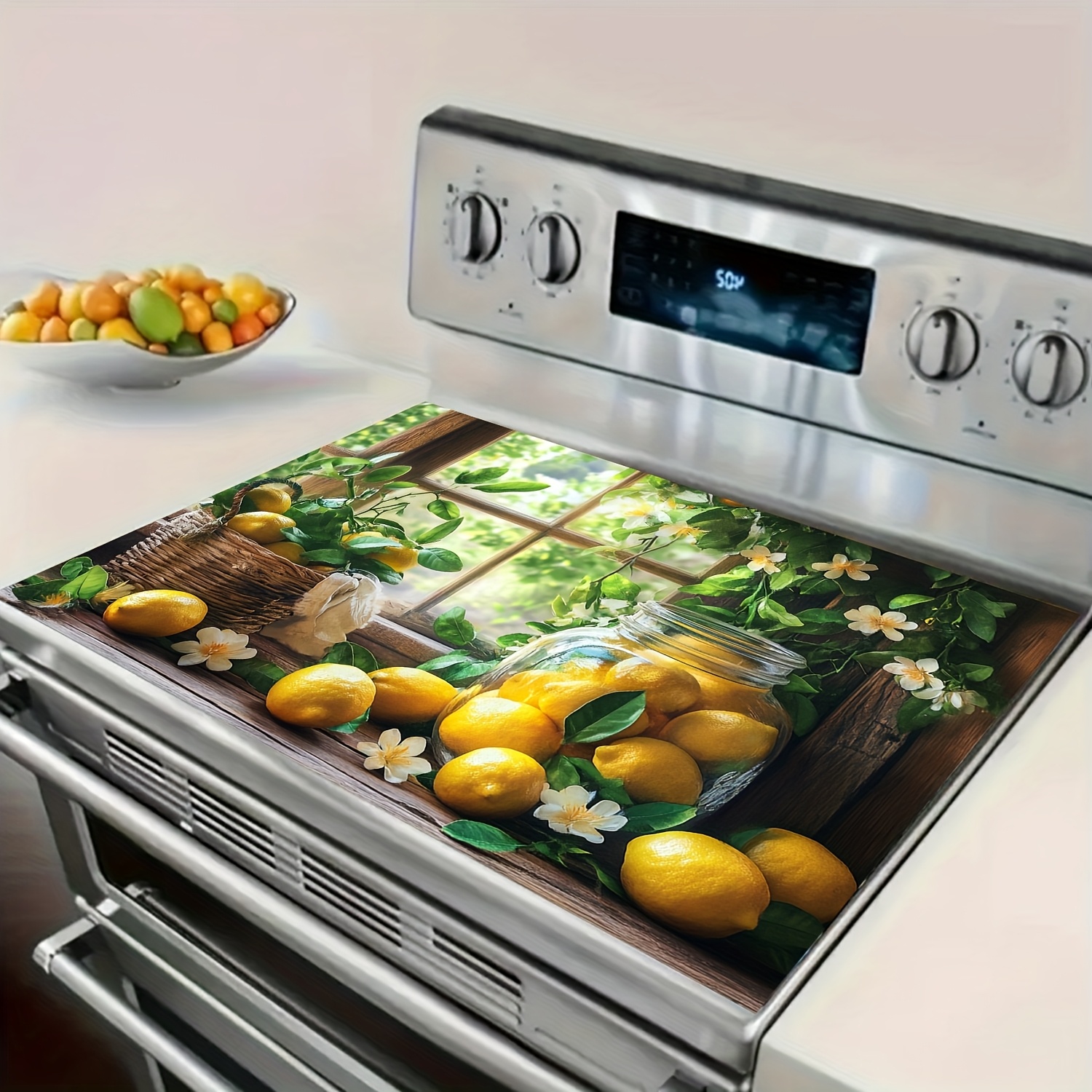 Lemon Window Stove Top Cover,  - Kitchen Appliances Electric Stove のレビューと価格