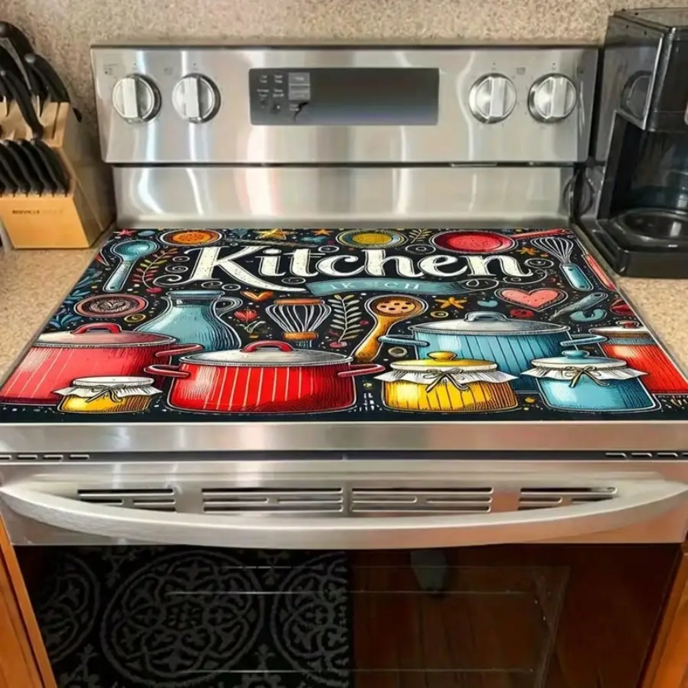 1pc Kitchen Stove Cover Protec - Kitchen Appliances Electric Stove のレビューと価格