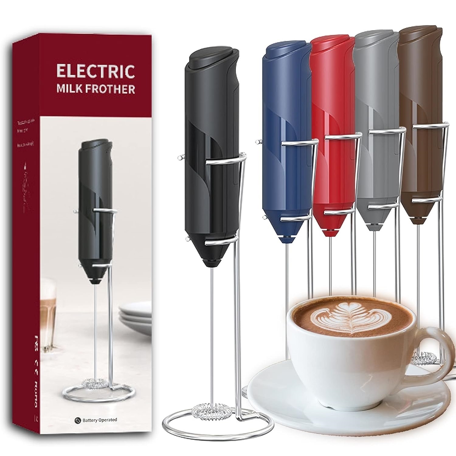 Electric Milk Foamer Coffee Ma - Hand Mixer Electric のレビューと価格