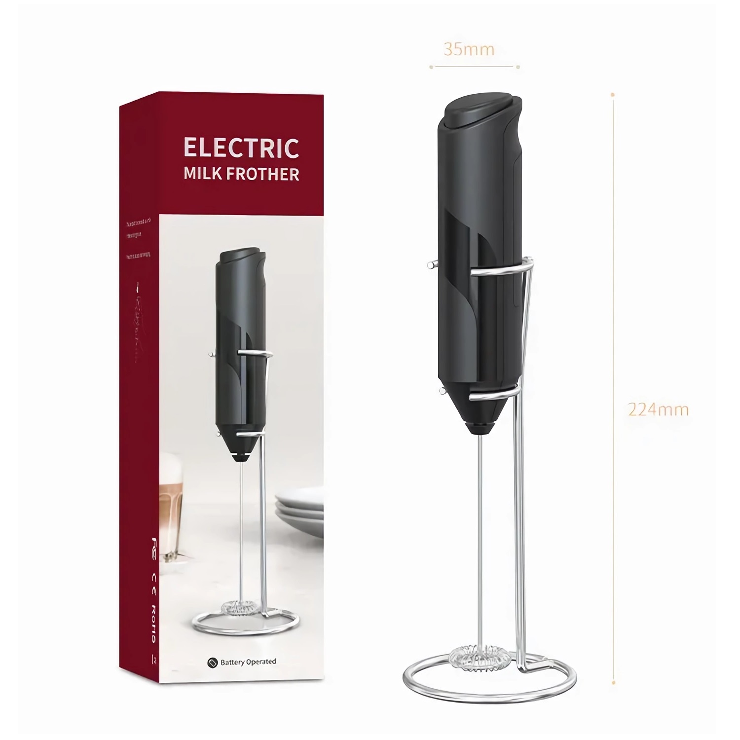 Electric Milk Foamer Coffee Ma - Hand Mixer Electric のレビューと価格