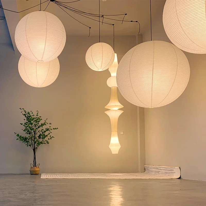 Japanese pendant lights Vintag - Kitchen Appliances In White のレビューと価格