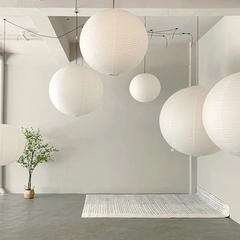 Japanese pendant lights Vintag - Kitchen Appliances In White のレビューと価格