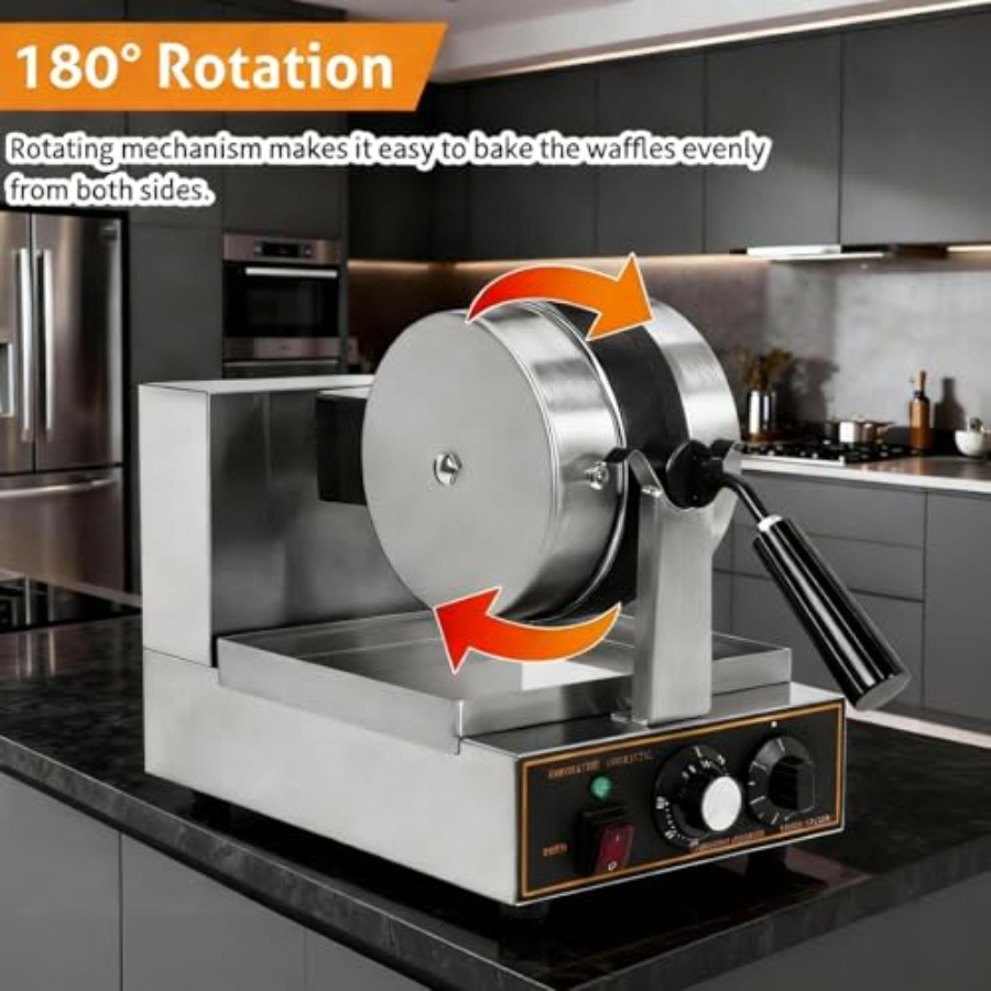 Commercial Thick Belgian Waffl - Waffle Iron Belgian のレビューと価格