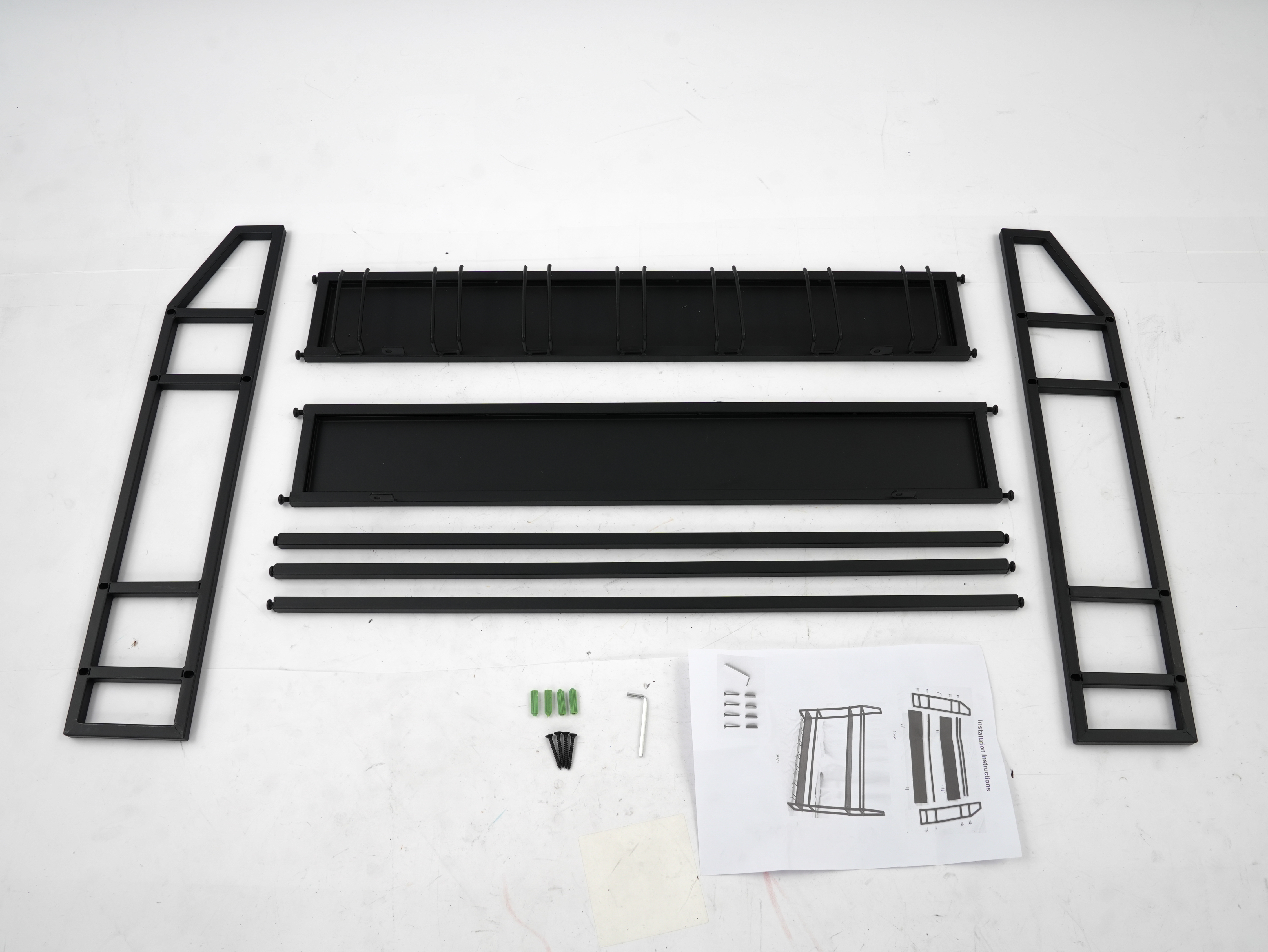 Double-layer Wine Rack Wall-Mo - Kitchen Appliances Holder のレビューと価格