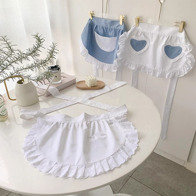 Woman Half Waist Cooking Kitch - Kitchen Appliances In White のレビューと価格