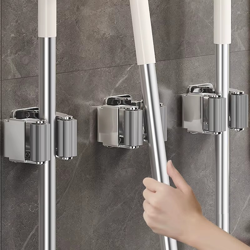 1-10Pcs Mop Broom Holder Wall  - Kitchen Appliances Holder のレビューと価格