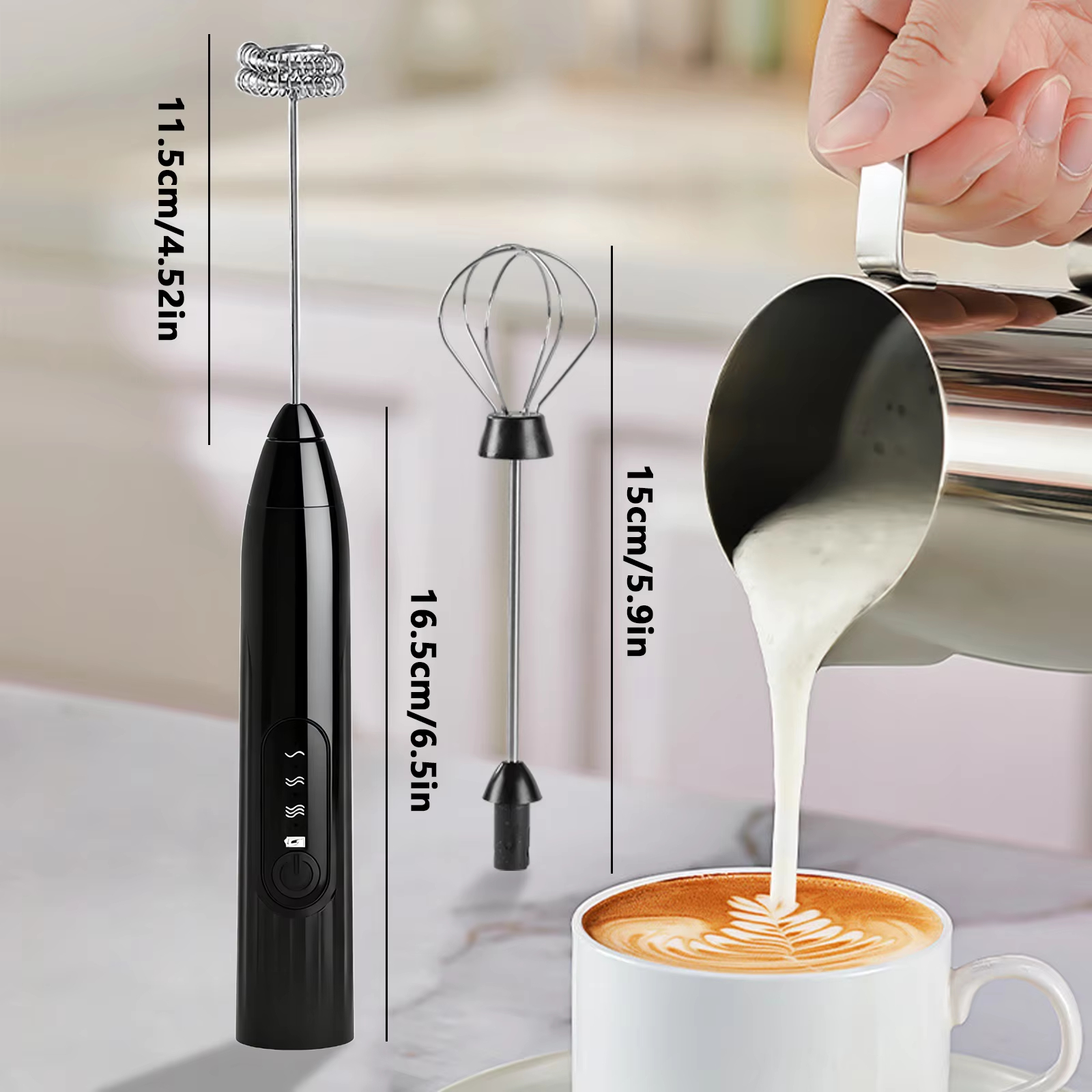 Wireless electric milk mixer - - Hand Mixer Electric のレビューと価格