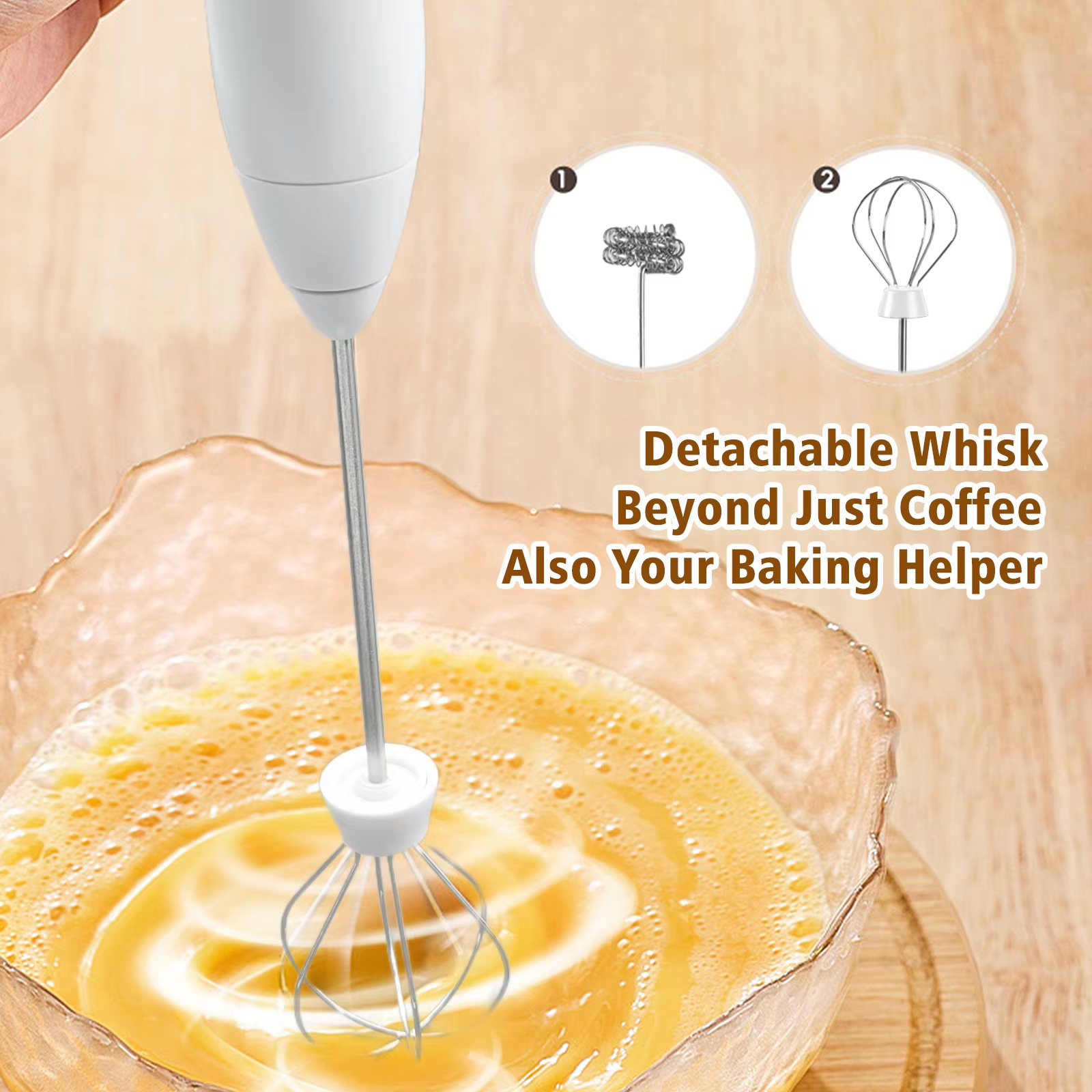 Wireless electric milk mixer - - Hand Mixer Electric のレビューと価格