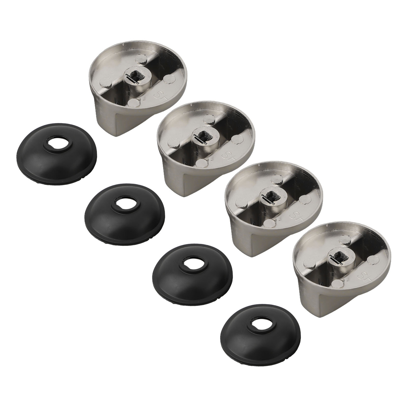 Color Silver Gas Stove Knob Ea - Kitchen Appliances In Store のレビューと価格