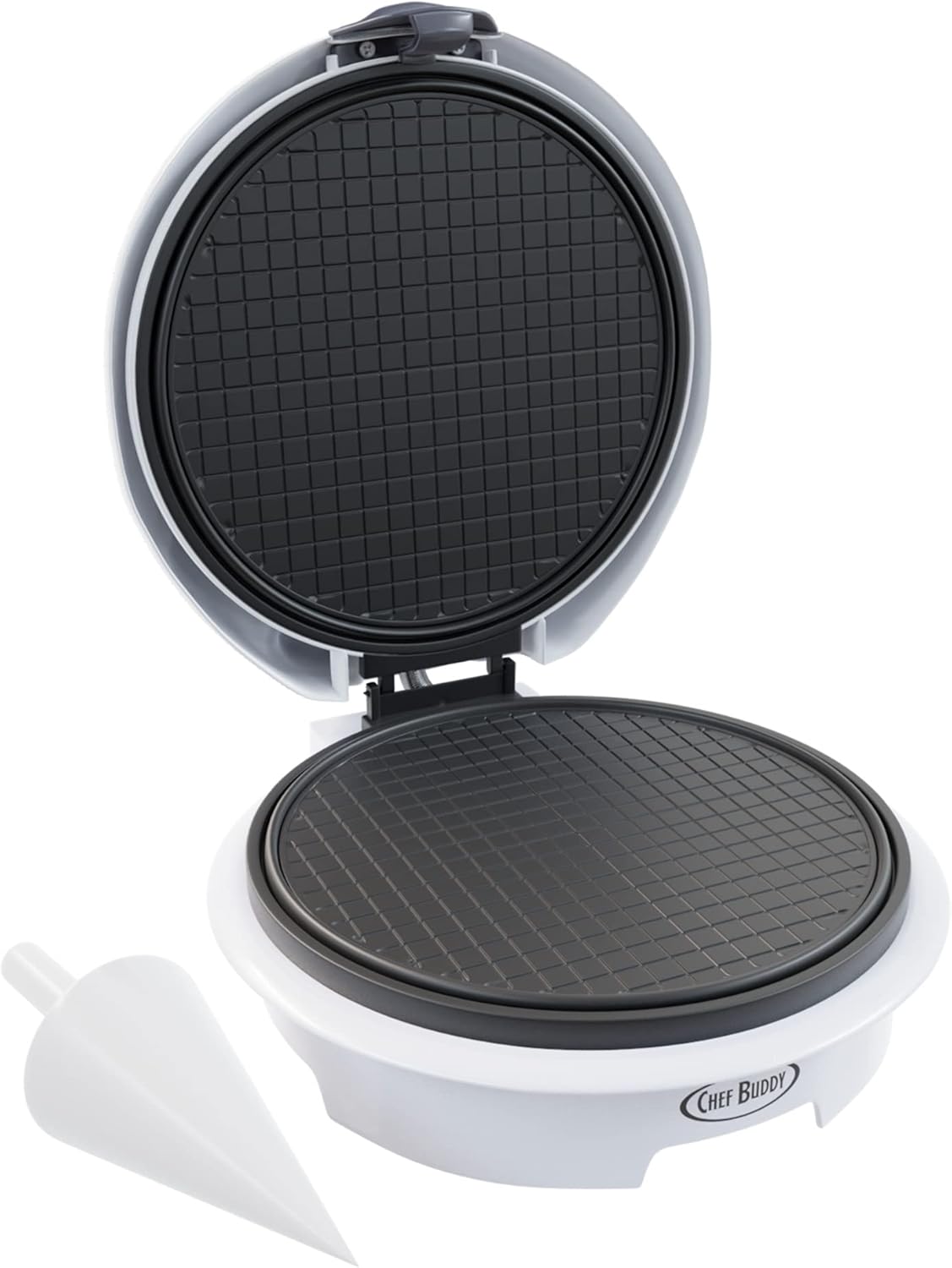 Electric Waffle Cone Maker wit - Kitchen Appliances In White のレビューと価格
