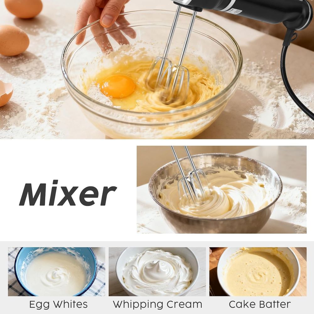 Immersion Blender with Beater, - Hand Mixer Electric のレビューと価格