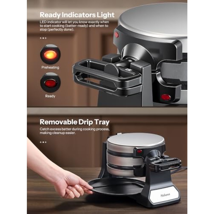 Belgian Waffle Maker Classic R - Waffle Iron Belgian のレビューと価格