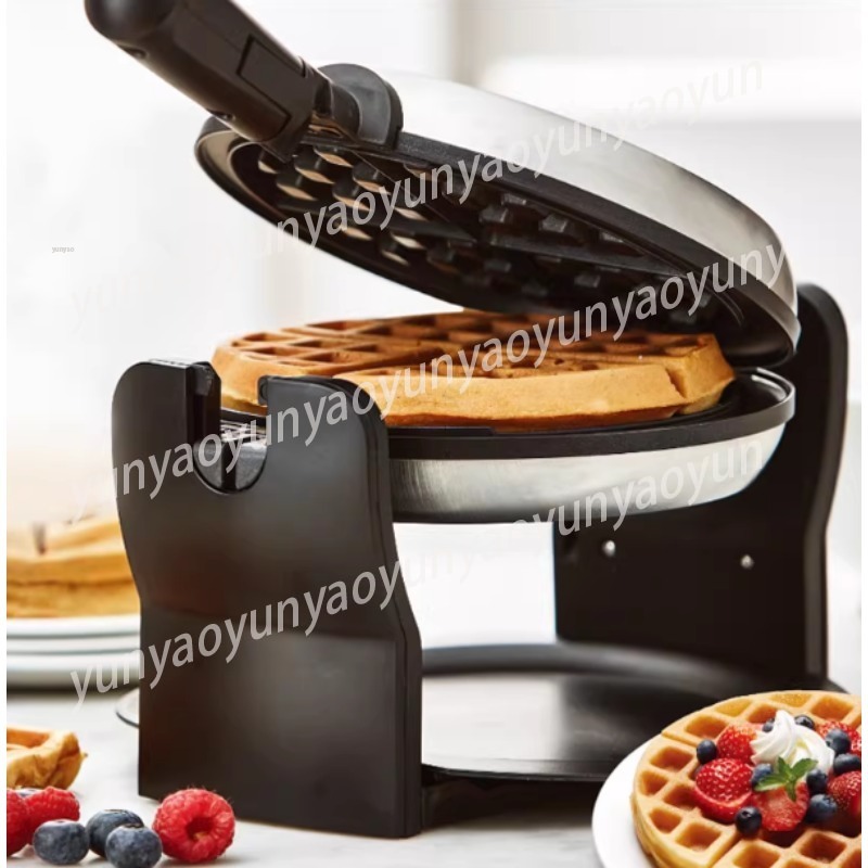 Flip Waffle Maker Rotating Bel - Waffle Iron Belgian のレビューと価格