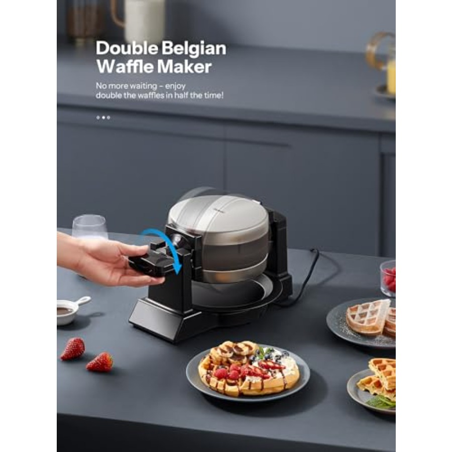 Belgian Waffle Maker - Profess - Waffle Iron Belgian のレビューと価格
