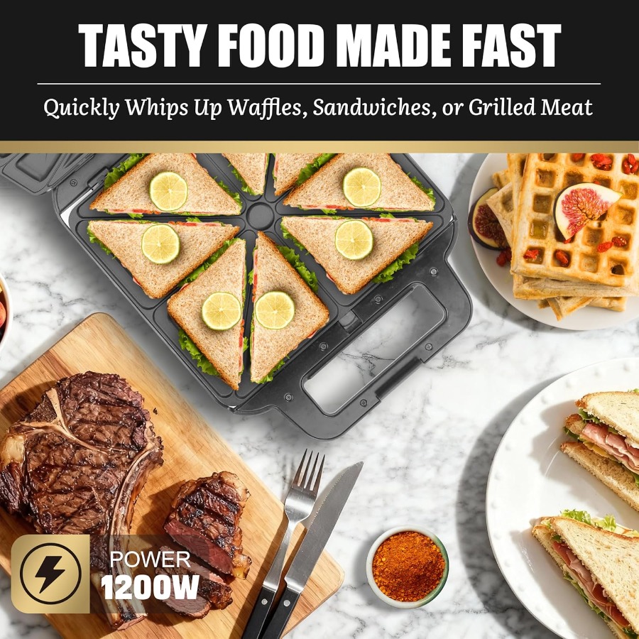 Belgian Waffle Maker with Remo - Waffle Iron Belgian のレビューと価格