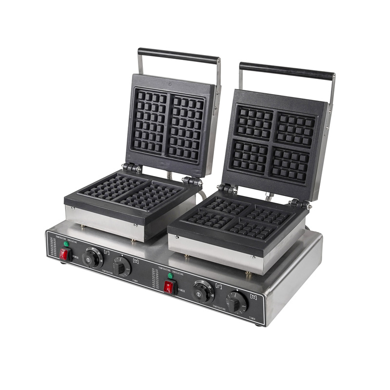 Commercial Square Belgian Waff - Waffle Iron Belgian のレビューと価格