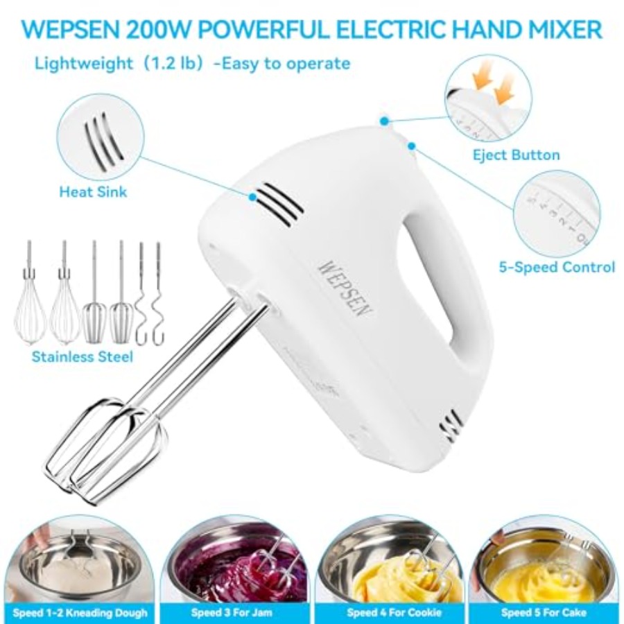 Hand Mixer Electric Mixing Bow - Hand Mixer Electric のレビューと価格